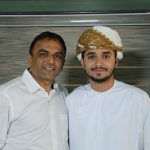 With Winner of Dil Hai Hindustani fame Haitham Rafi (Muscat-Oman)